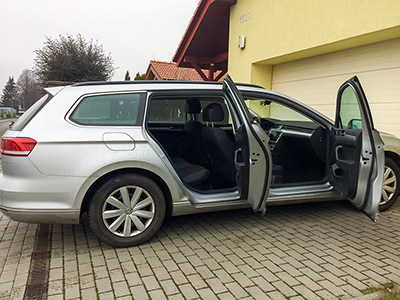 VW PASSAT VARIANT  2,0 TDI DSG; tažné zařízení