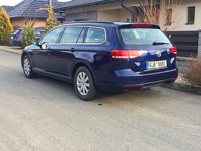 VW PASSAT VARIANT  2,0 TDI DSG; tažné zařízení, nezávislé topení