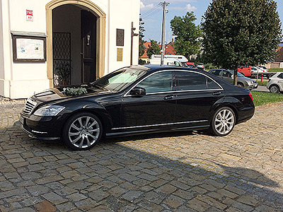 Mercedes Benz S350 L 4MATIC s řidičem